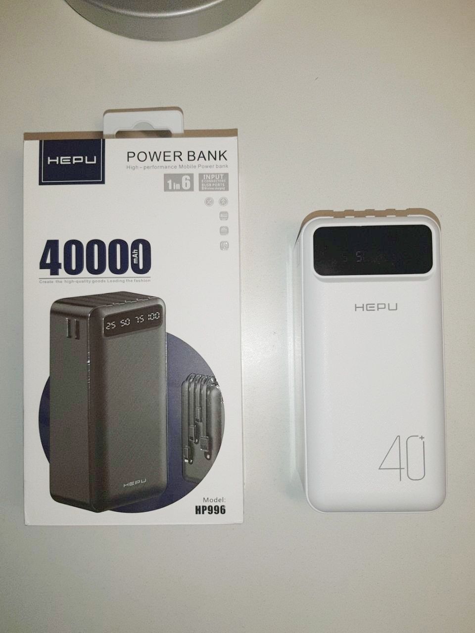 Power Bank 40.000 mAh