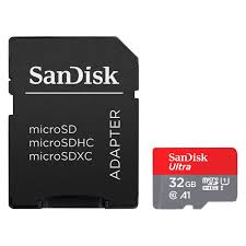 Carte Mémoire Sandisk 32gb